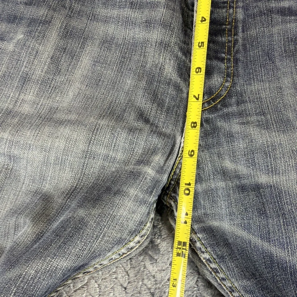 Vintage Levis 512 Slim Taper‎ Stretch Mens Jeans 33X34 Dark Blue